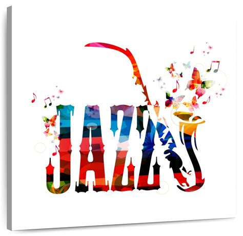 Jazz Typography Wall Art | Digital Art