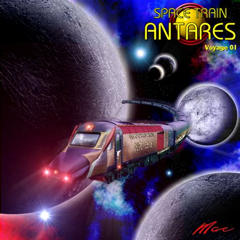 SPACE TRAIN ANTARES - vol 1 (Space Adventures series vol 08) | Mac of BIOnighT