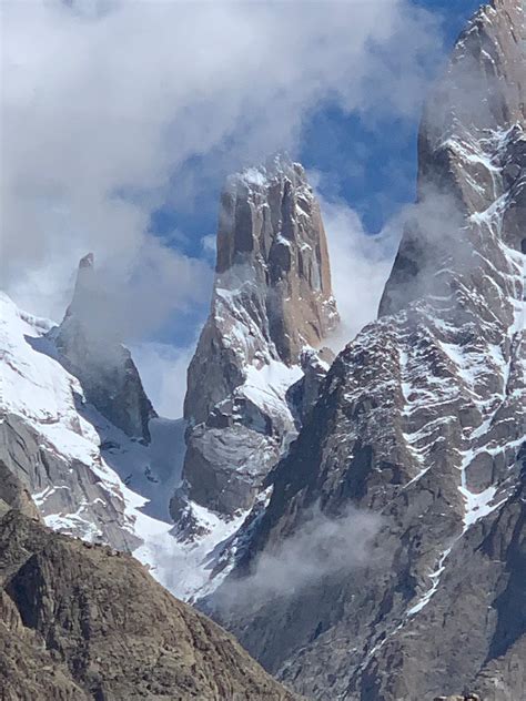 Stunning views of the Trango Towers - Madison Mountaineering