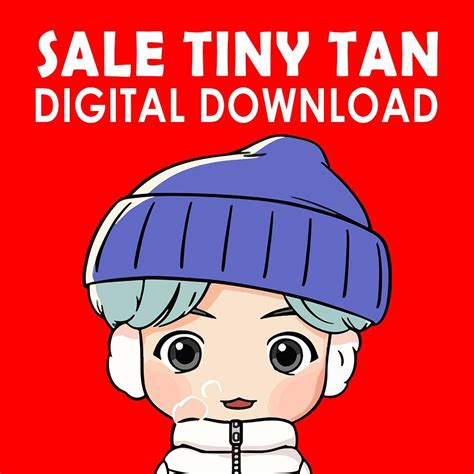 BTS Tiny Tan for Sublimation Bts Svg for Shirts Bts Png for - Etsy UK ...