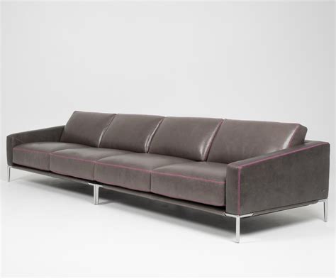 American Leather Sydney SNY-LVS-RA+LA Contemporary 4-Seat Sofa with ...