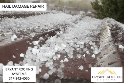 8 Quick Facts About Hail Damage Repair - Bryant Roofing