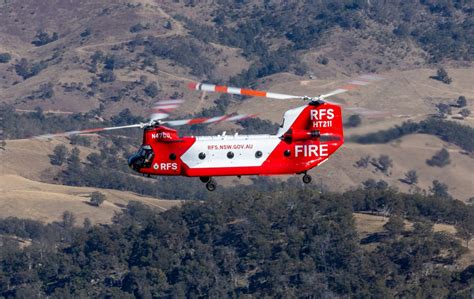 Firefighting Chinook helicopter delivered to NSW, Australia | Helicopter Investor