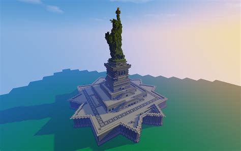 The Statue of Liberty Minecraft Map