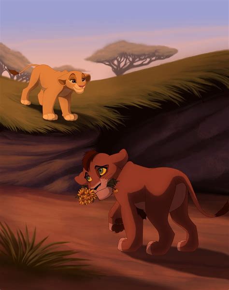 I brought you some flowers | Lion king pictures, Lion king drawings, Lion king art