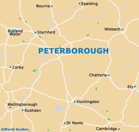 Peterborough Maps and Orientation: Peterborough, Cambridgeshire, England