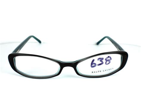 RALPH LAUREN 1388 / OPTICAL FRAMES / AMBER ON PALE BLUE