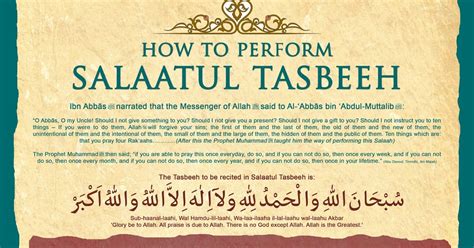 How To Pray Salatul Tasbih or Salat-Ul-Tasbih? | Quran Reading Blog