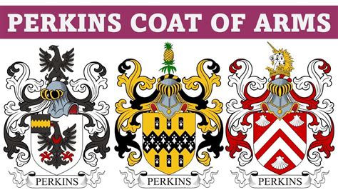 Perkins Coat of Arms & Family Crest - Symbols, Bearers, History - YouTube