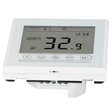 Program Home Thermostat, Sensitive Remote Control Anti-Interference ...