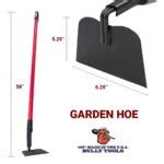 Garden Hoe with Fiberglass Long Handle - Bully Tools, Inc.