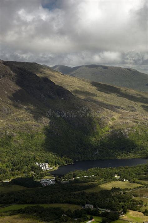 Clifden and Connemara Mountains View Stock Photo - Image of outdoors ...