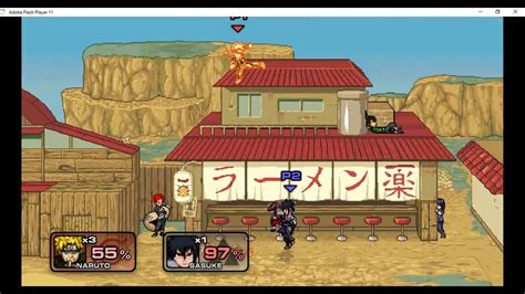 SSF2: Mod Naruto Modo Chakra V2 - YouTube