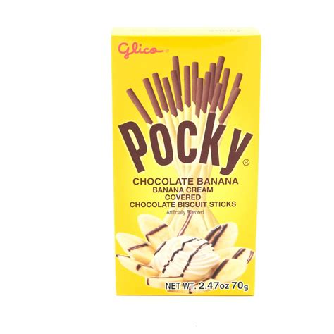 Glico Pocky Chocolate Banana - 2.47 oz (70 g) - Well Come Asian Market