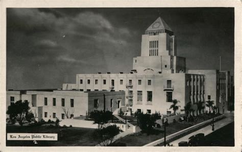 Public Library Los Angeles, CA Postcard