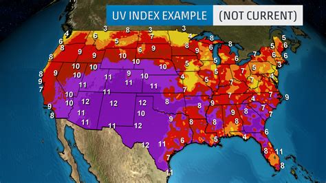 Uv Ray Map