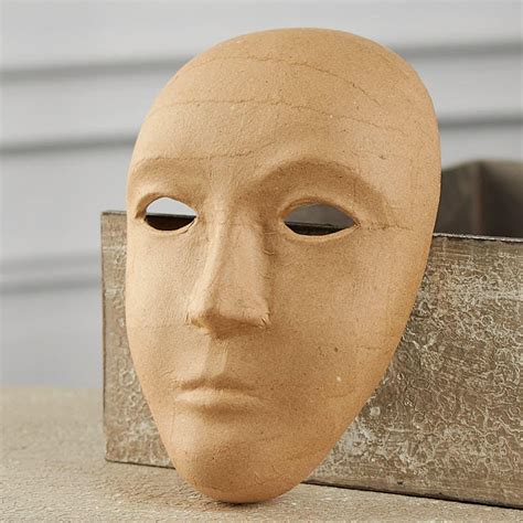 Paper Mache Mask - Paper Mache - Basic Craft Supplies - Craft Supplies ...