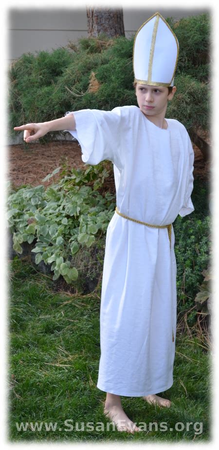 Bible Costume in Five Minutes « Susan's Homeschool Blog