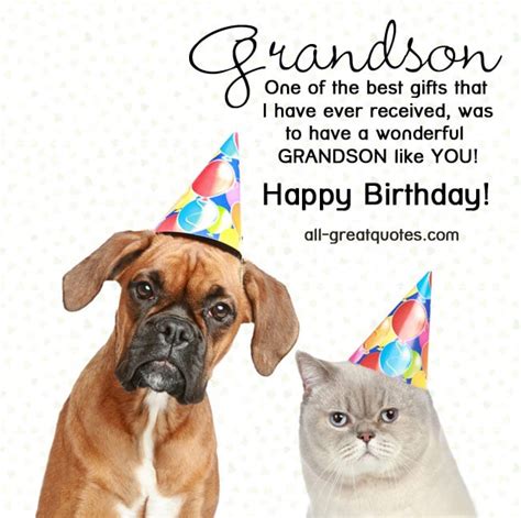 Happy Birthday Grandson Quotes. QuotesGram