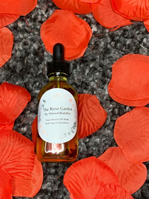 Rose Infused Oil Skin Care Massage Oils Body Oils | Etsy