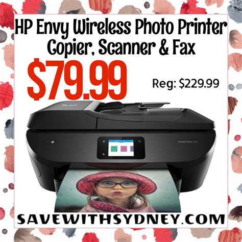 HP Envy Wireless Photo Printer, Copier, Scanner & Fax with Instant Ink ...