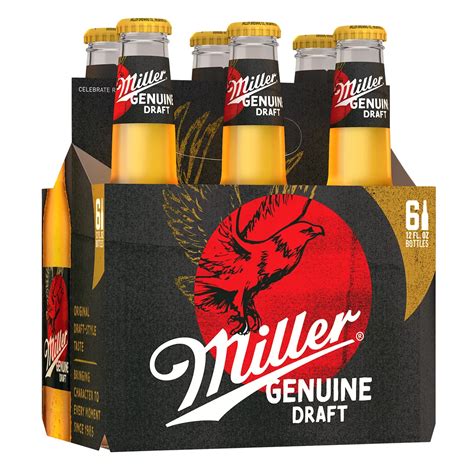 Miller Genuine Draft Lager Beer 12 oz Bottles - Shop Beer at H-E-B