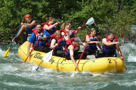 White Water Rafting Lake Wenatchee State Park Wenatchee Washington USA