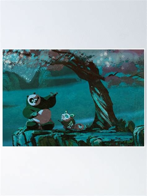 "Kung Fu Panda - Peach Tree" Poster for Sale by StylizedKon | Redbubble