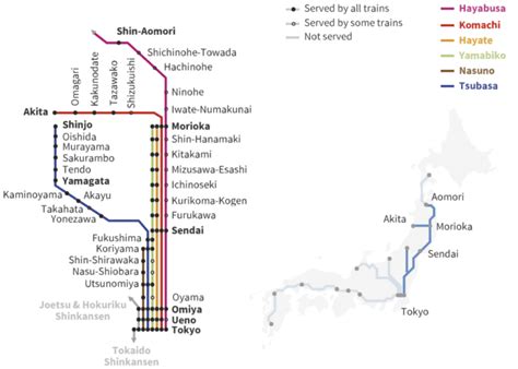 The Tohoku Shinkansen Line in East Japan | JRailPass