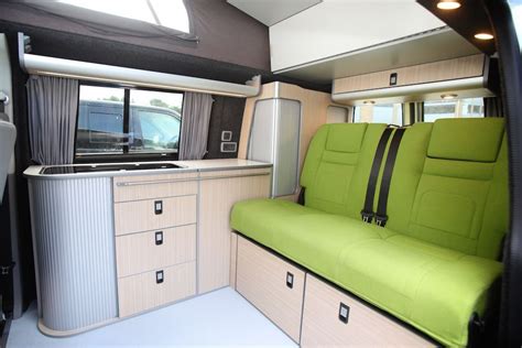 Conversion Gallery | VW T5 Campers | Kitchen Pods | Flat Pack | EVO Design | Campervan interior ...