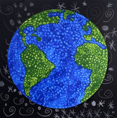 The smARTteacher Resource: Earth Day Dot Painting