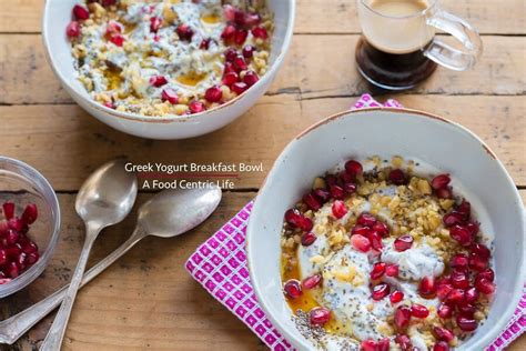 High Protein Greek Yogurt Breakfast Bowl - A Foodcentric Life