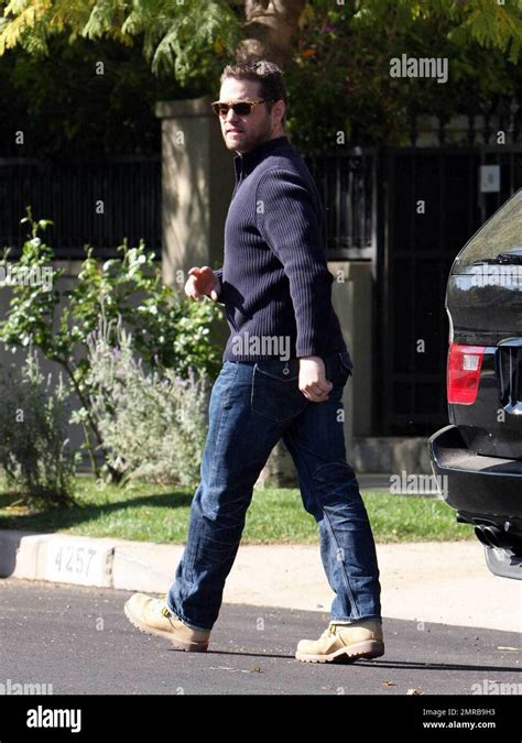 Exclusive!! Former "Beverly Hills 90210" actor Jason Priestley was seen taking his daughter Ava ...