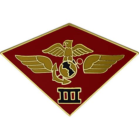 Marine Corps 3rd Marine Aircraft Wing 1 3/8" Lapel Pin | USAMM