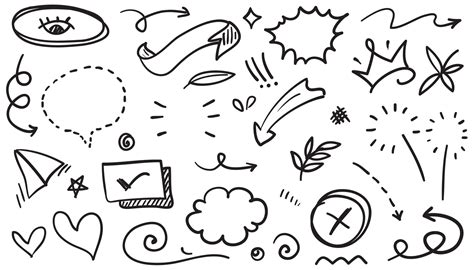 Hand Drawn Doodle Vector Art, Icons, and Graphics for Free Download