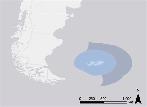 3: The Falkland Islands surrounded by the Falkland Islands Interim ...