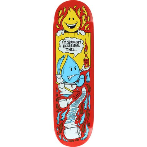 World Industries Skateboards Wet Willy Regrets Skateboard Deck - 8.3 x 32