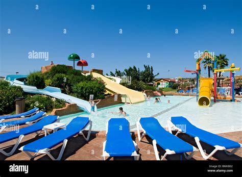 Splashtastic Water Park, Cala'n Forcat, Menorca, Spain Stock Photo, Royalty Free Image: 29929202 ...