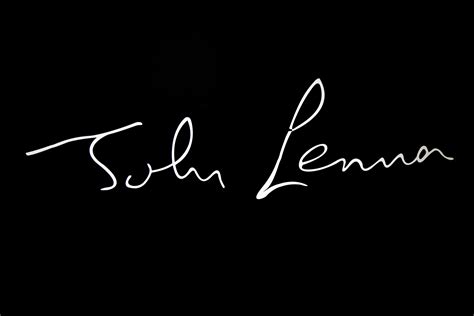 John Lennon Signature Free Stock Photo - Public Domain Pictures