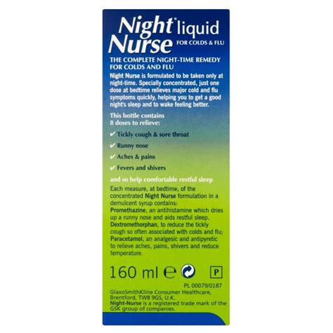 Night Nurse liquid 160ml | LloydsPharmacy