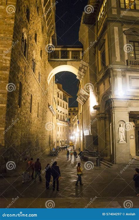 Firenze by night editorial photography. Image of clock - 57404297