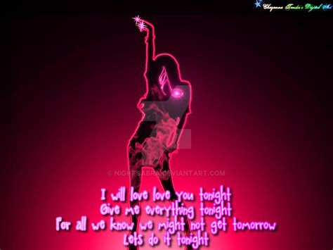 Give Me Everything Tonight by Nightsabra on DeviantArt