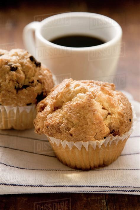 Muffins to eat with coffee - Stock Photo - Dissolve