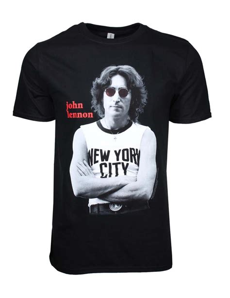 John Lennon John Lennon Nyc B&W T-Shirt Men | Loudtrax