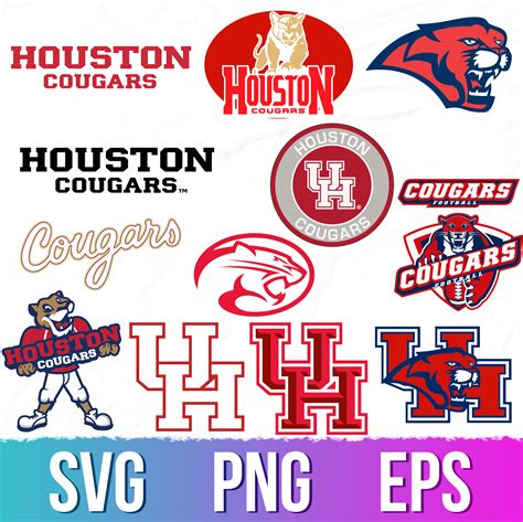 Houston Cougars logo, Houston Cougars svg, Houston Cougars | Inspire Uplift