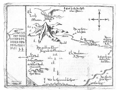 The Lonely Mountain Map by FiliandKili1824 on DeviantArt