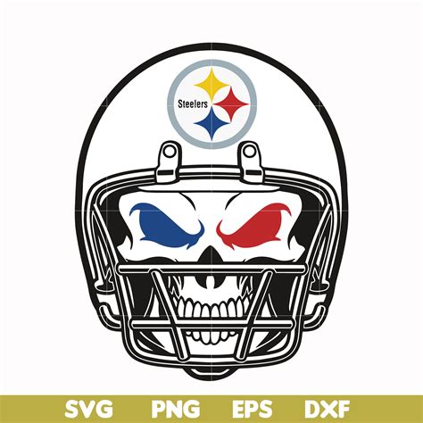 Pittsburgh Steelers skull svg, Pittsburgh Steelers svg, Skul - Inspire Uplift