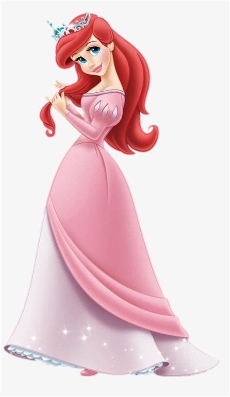 Cartoon Princesas Disney - Disney Princess Ariel Transparent Background PNG Image | Transparent ...