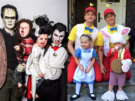 All of Neil Patrick Harris and David Burtka's Family Halloween Costumes - Business Insider