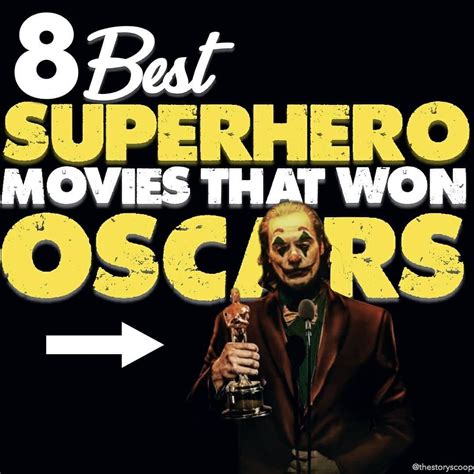 8 Best Superhero Movies That Won Oscars ( Ranked) | Best superhero movies, Superhero movies ...